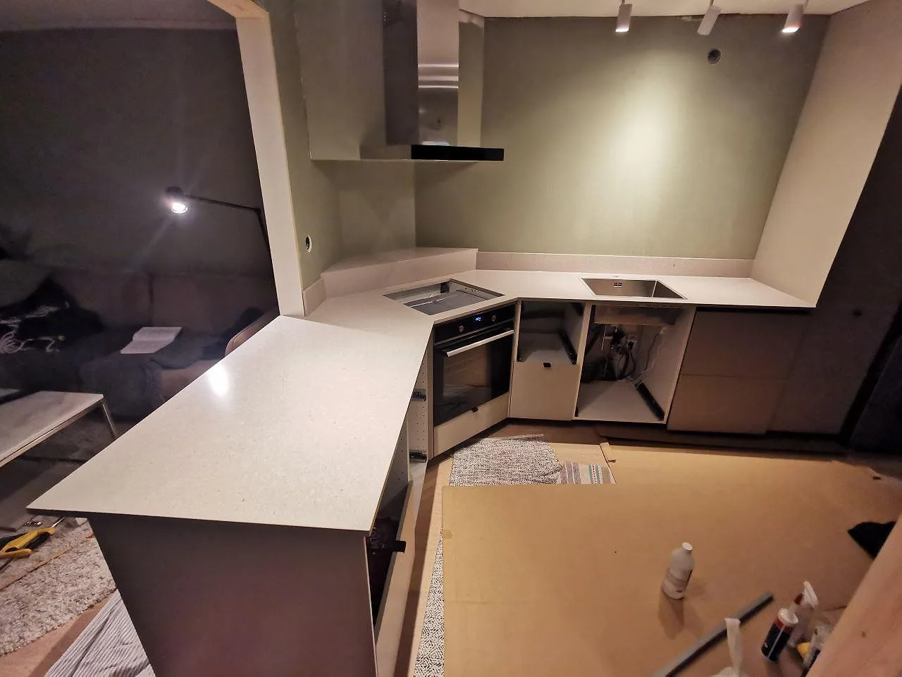 Køkkenbordplade i Silestone Royal Reef, Vänersborg – billede 2