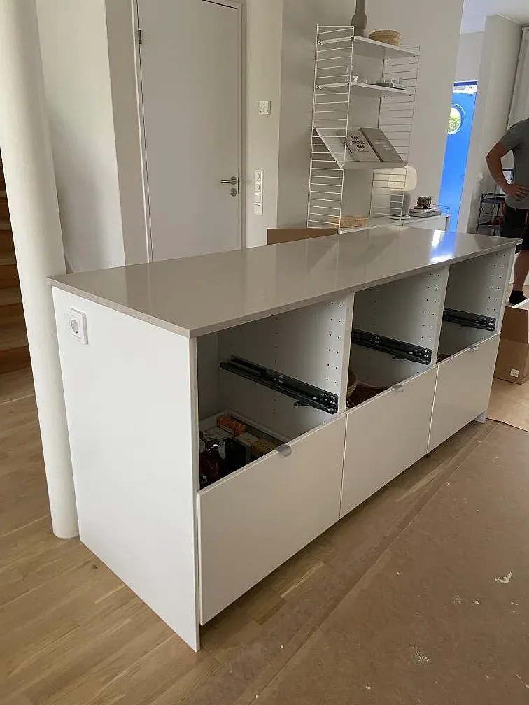 Køkkenbordplade i Silestone Royal Reef, Växjö – billede 3