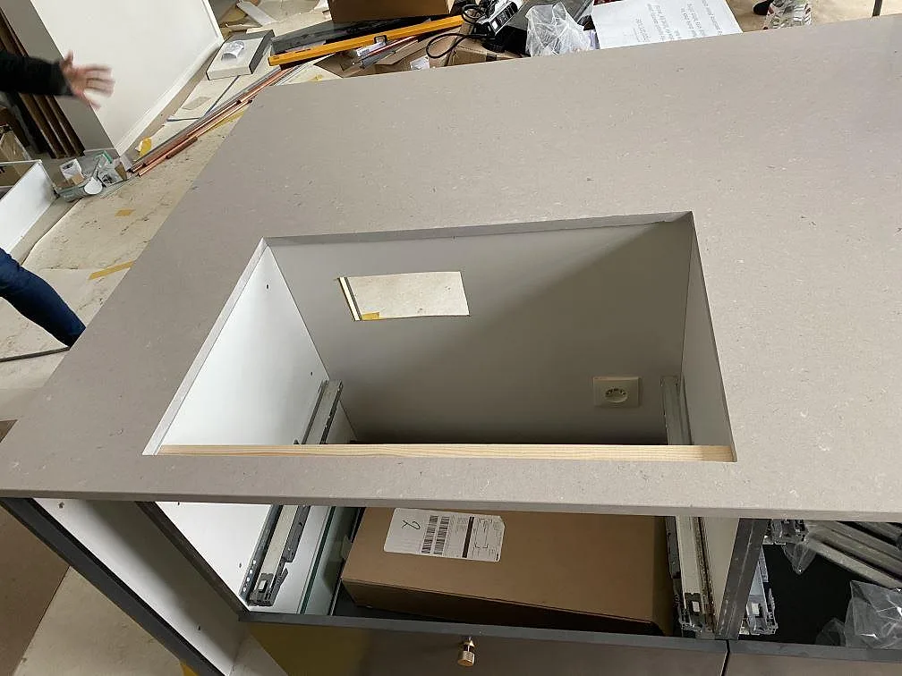 Køkkenbordplade i Silestone Royal Reef, Vaggeryd – billede 4