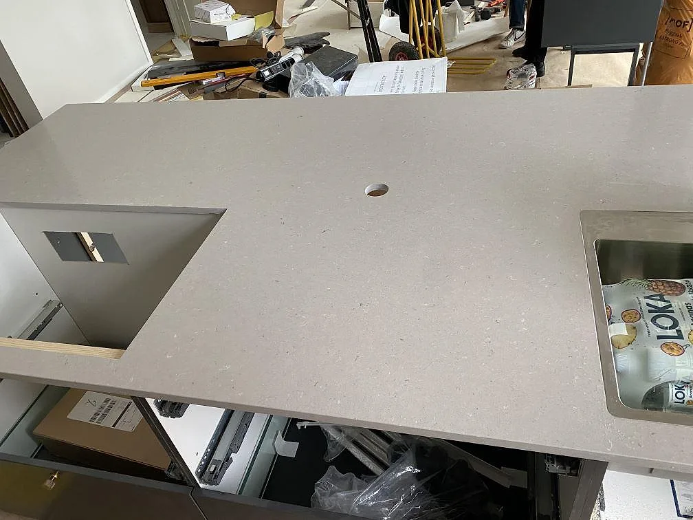 Køkkenbordplade i Silestone Royal Reef, Vaggeryd – billede 3