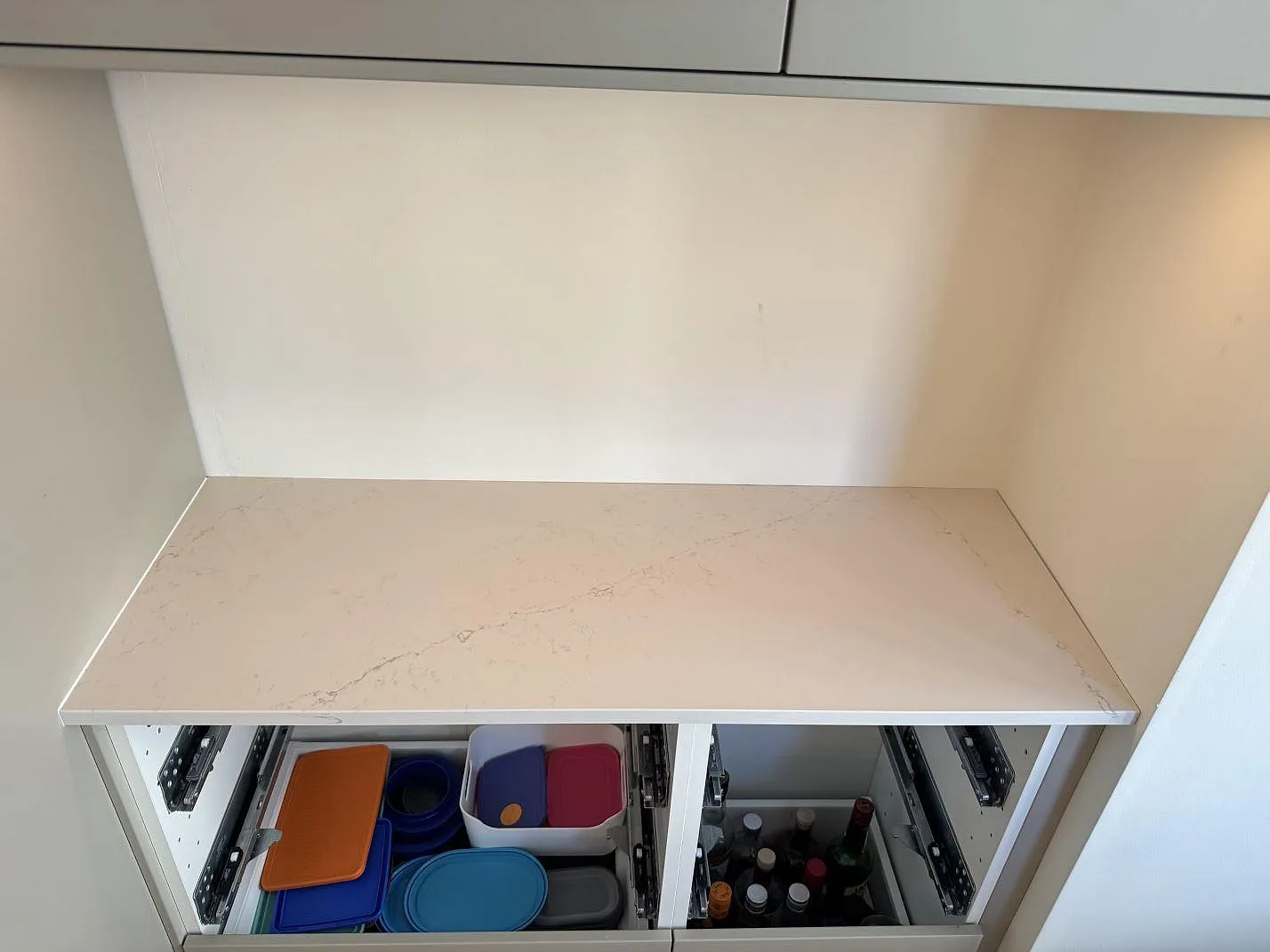 Køkkenbordplade i Silestone Siberian frost, Limhamn – billede 6