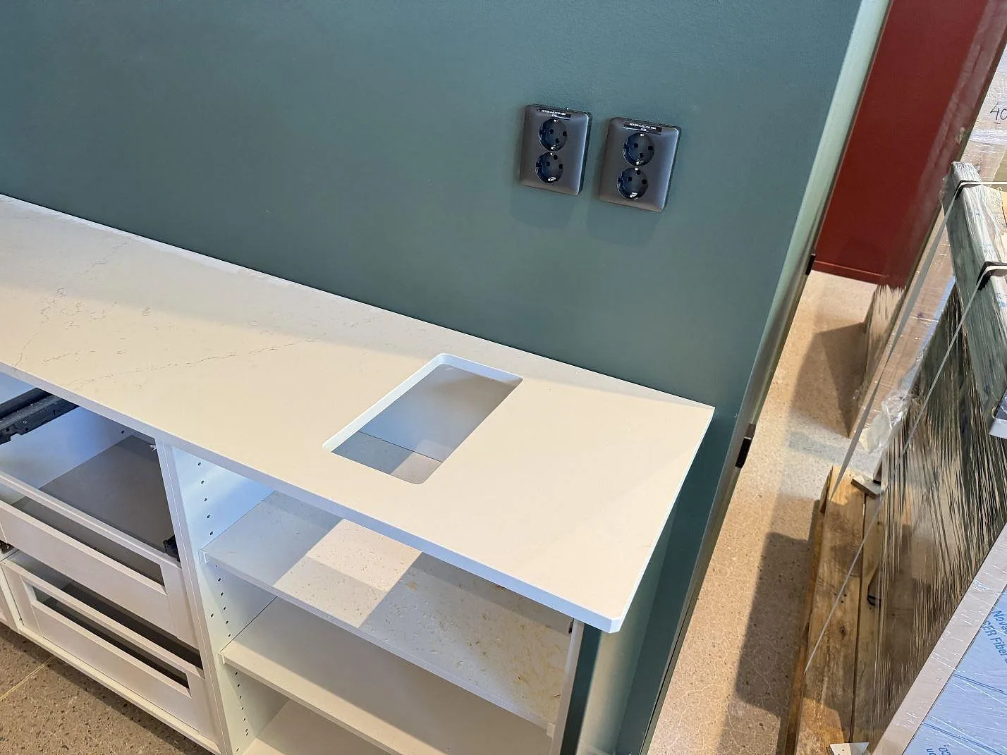 Køkkenbordplade i Silestone Siberian frost, Malmö – billede 4