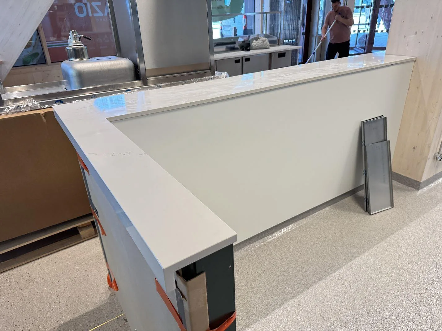 Køkkenbordplade i Silestone Siberian frost, Malmö – billede 2
