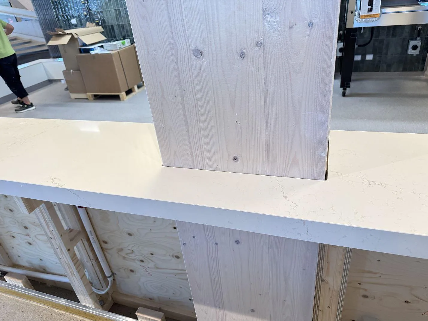 Køkkenbordplade i Silestone Siberian frost, Malmö – billede 8