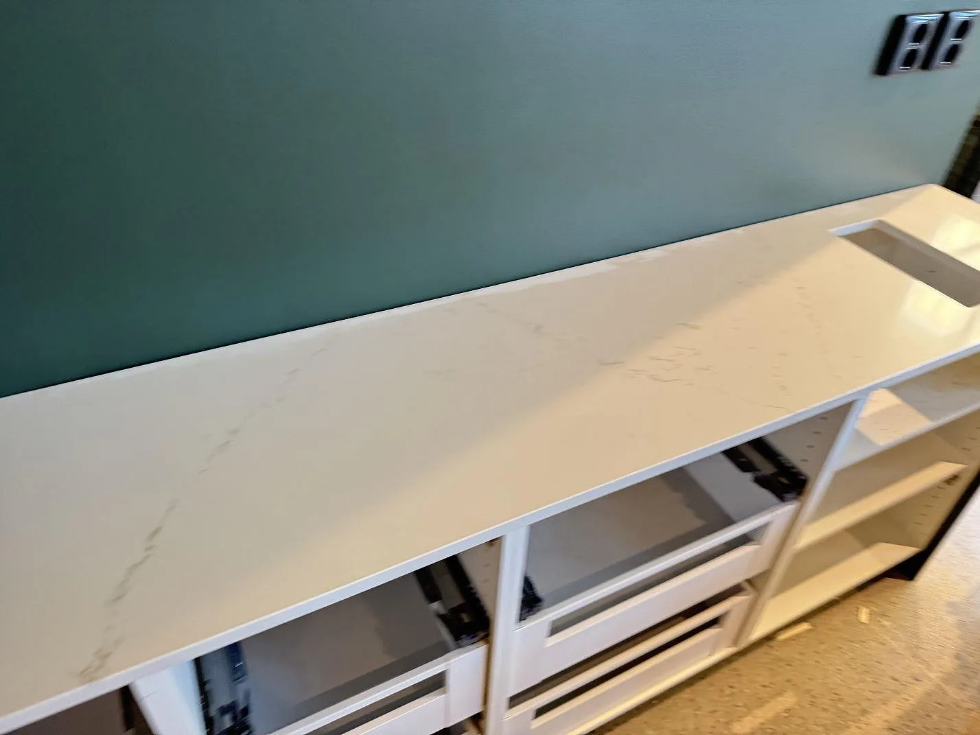 Køkkenbordplade i Silestone Siberian frost, Malmö – billede 5