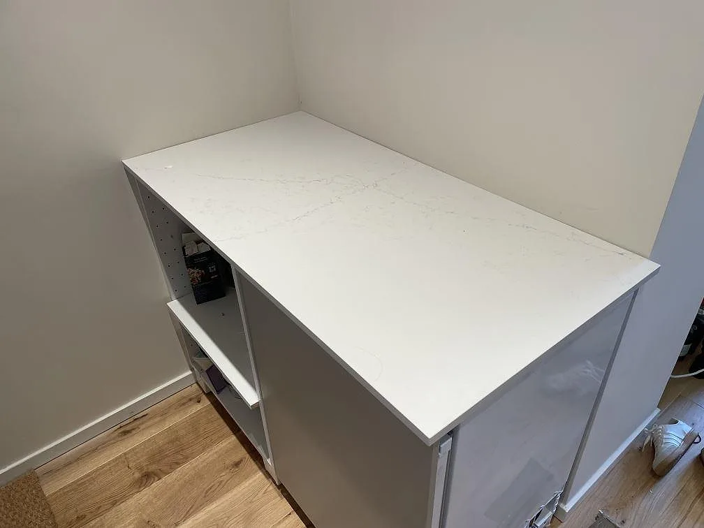 Køkkenbordplade i Silestone Siberian frost, Stockholm – billede 2
