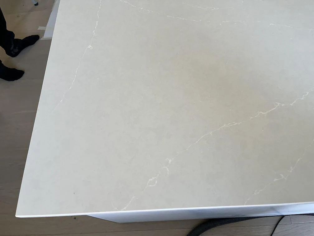 Køkkenbordplade i Silestone Silken Pearl, Staffanstorp – billede 8