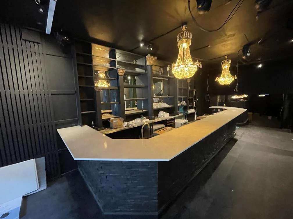 Bardisk i Silestone Snowy Ibiza, Borås