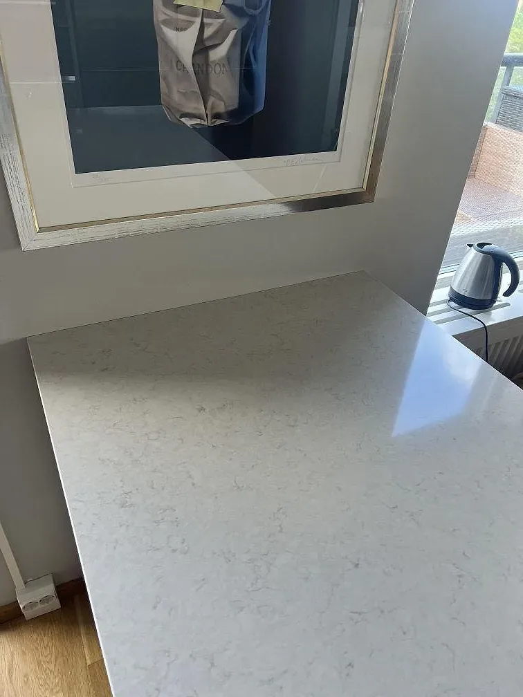 Køkkenbordplade i Silestone Snowy Ibiza, Borås – billede 6