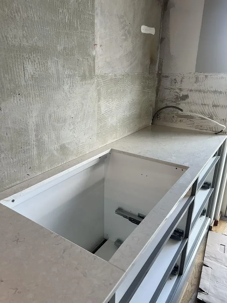 Køkkenbordplade i Silestone Snowy Ibiza, Borås – billede 3