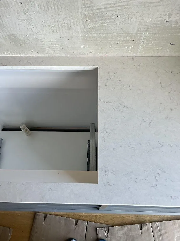 Køkkenbordplade i Silestone Snowy Ibiza, Borås – billede 8