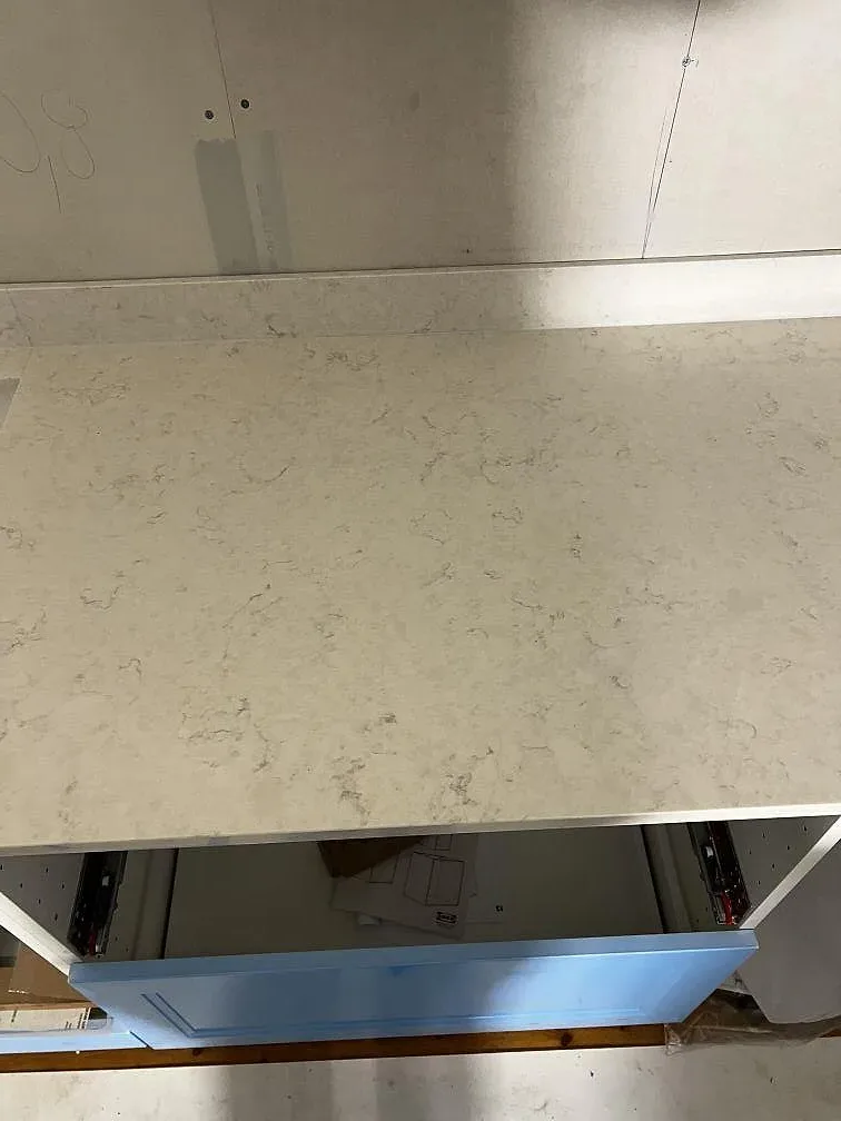Køkkenbordplade i Silestone Snowy Ibiza, Borrby – billede 7