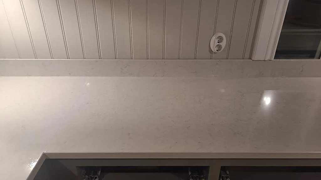 Køkkenbordplade i Silestone Snowy Ibiza, Braås – billede 8
