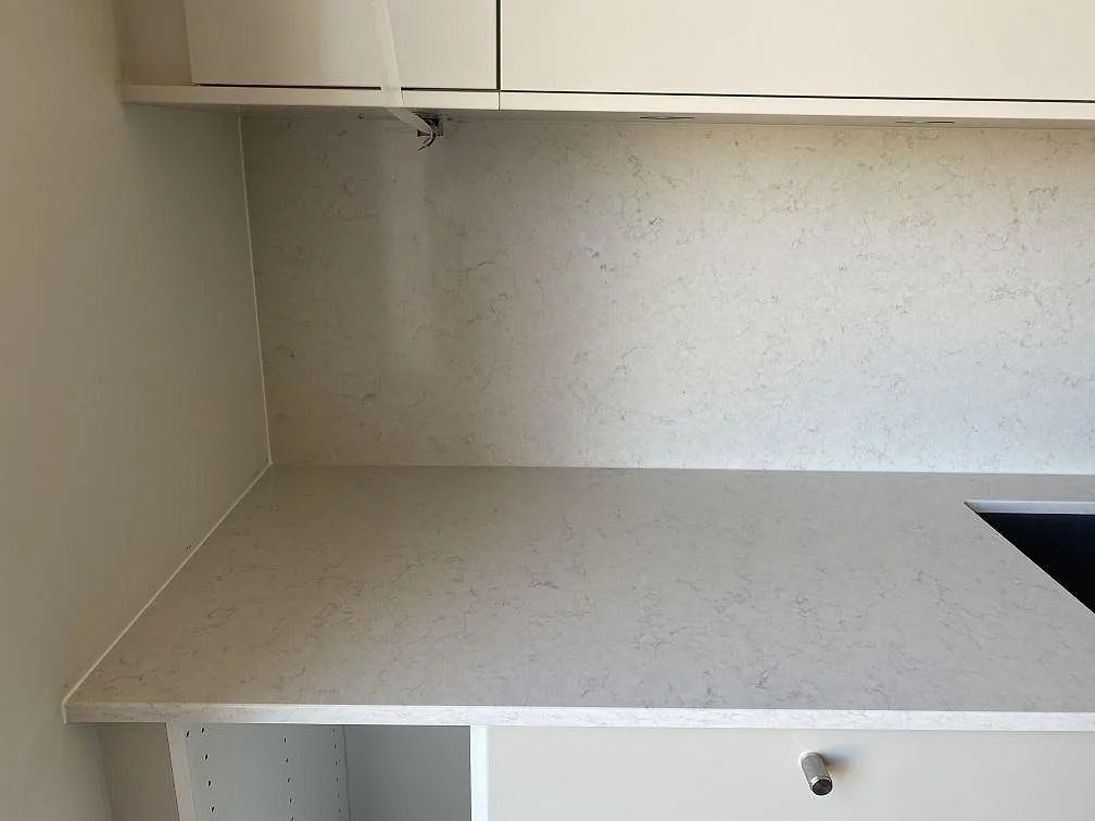 Køkkenbordplade i Silestone Snowy Ibiza, Bunkeflostrand – billede 6