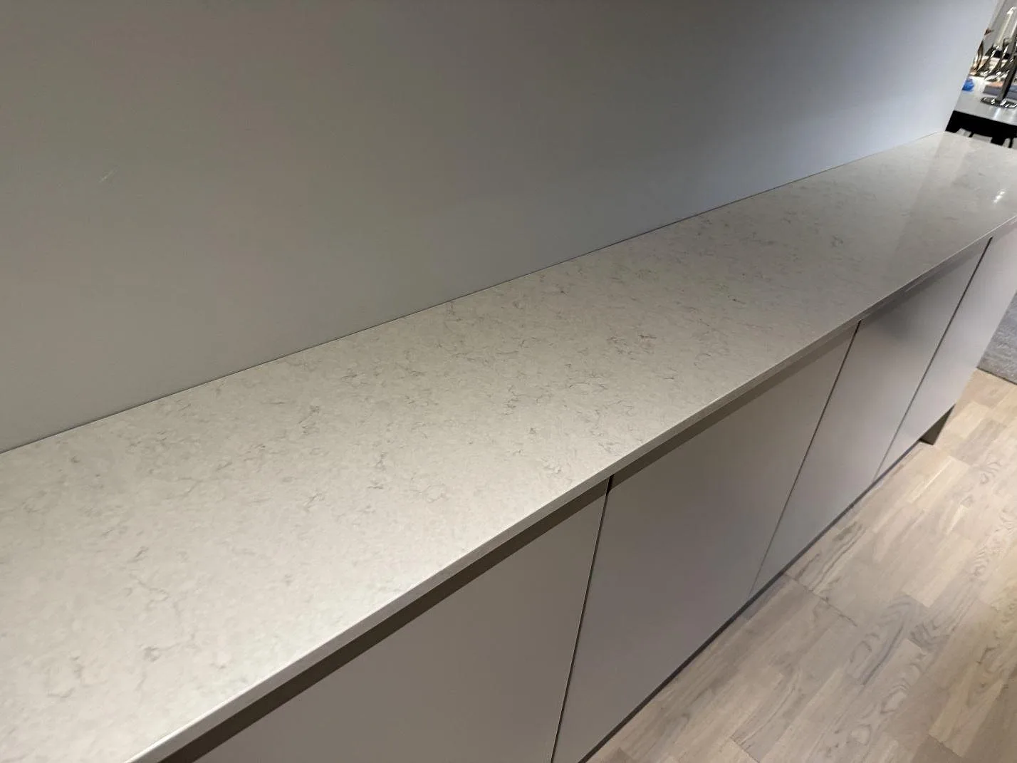 Bordplade i Silestone Snowy Ibiza, Bunkeflostrand – billede 2
