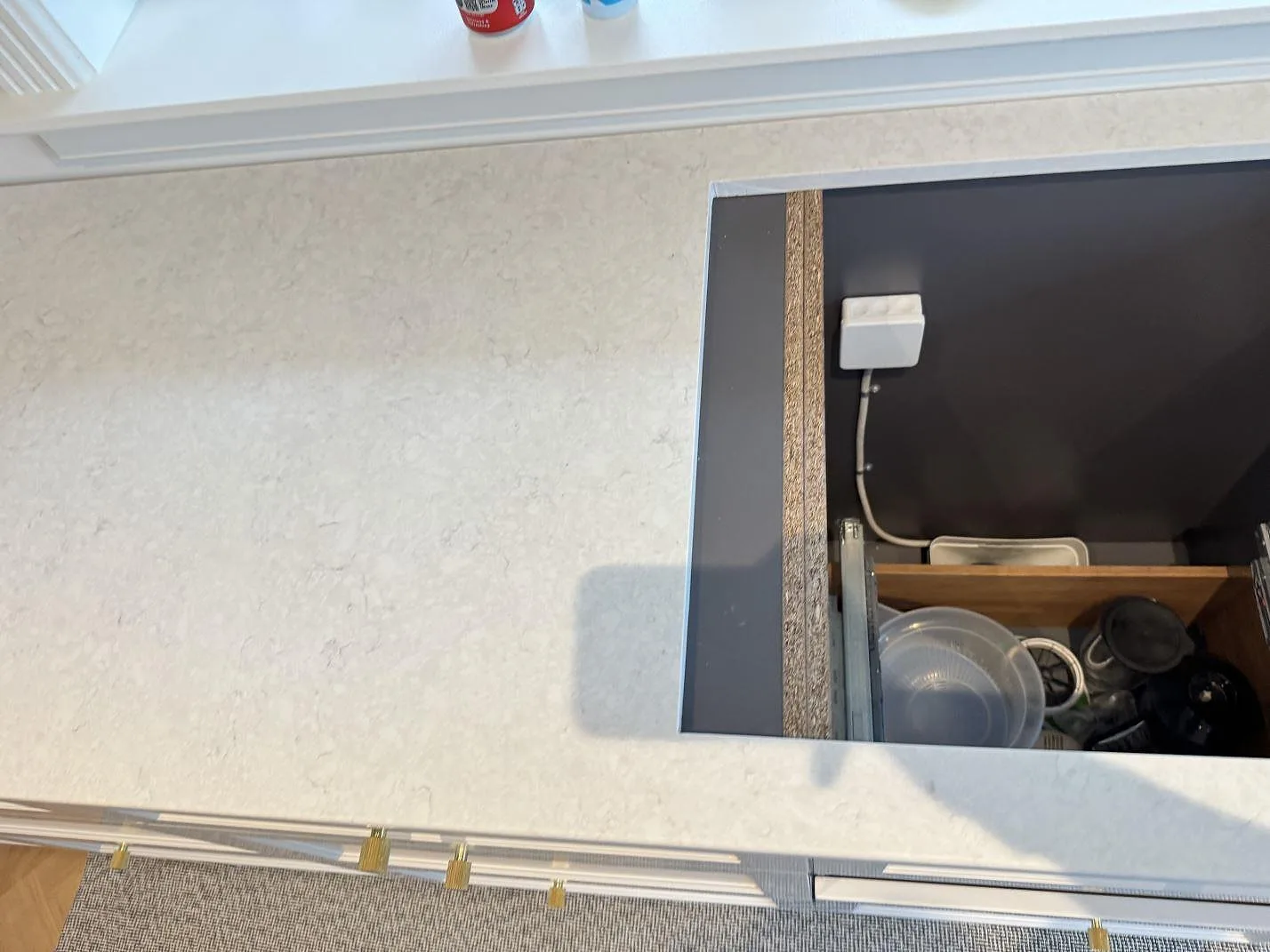 Køkkenbordplade i Silestone Snowy Ibiza, Charlottenlund – billede 8