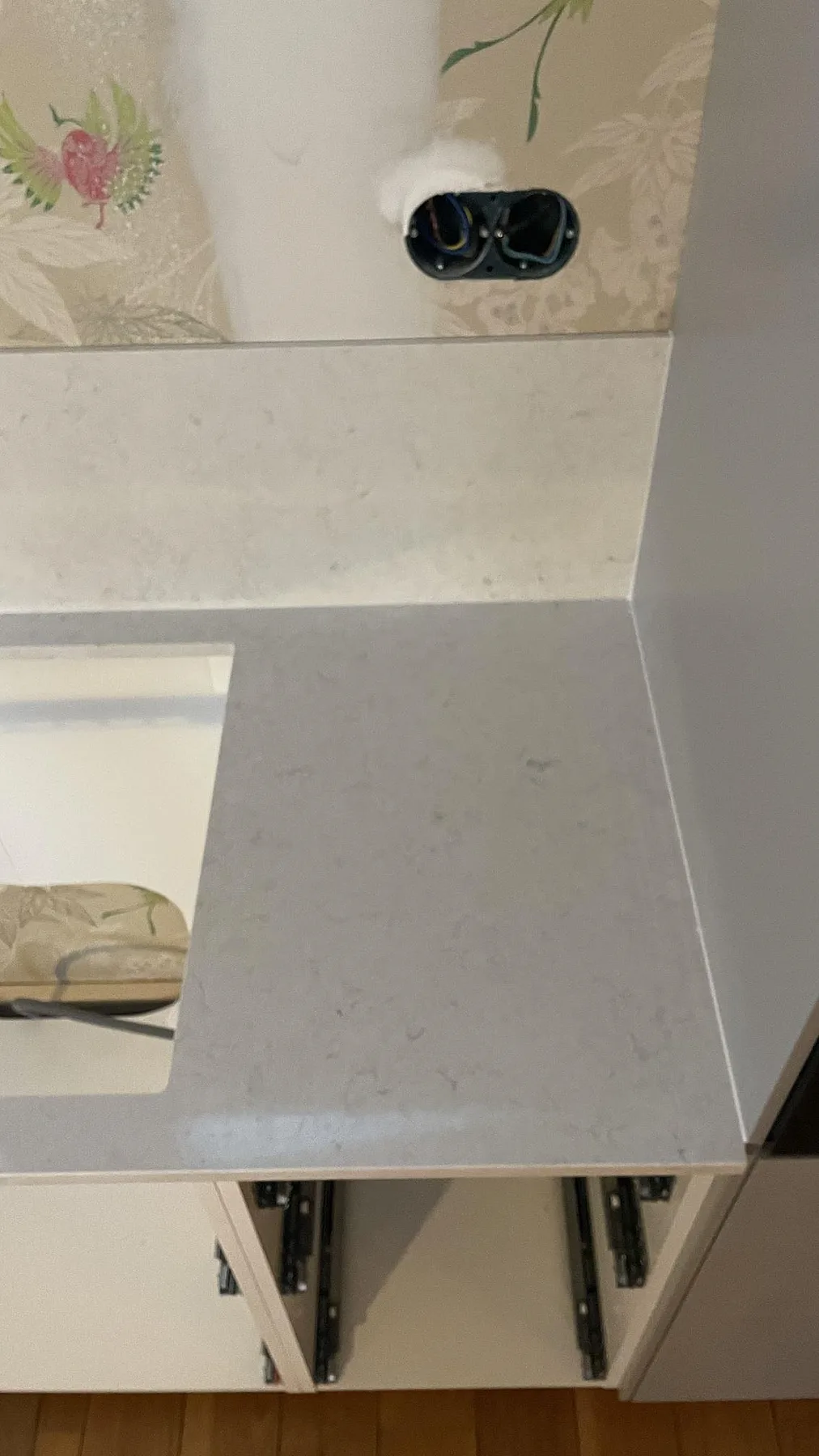 Køkkenbordplade i Silestone Snowy Ibiza, Fjällbacka – billede 5