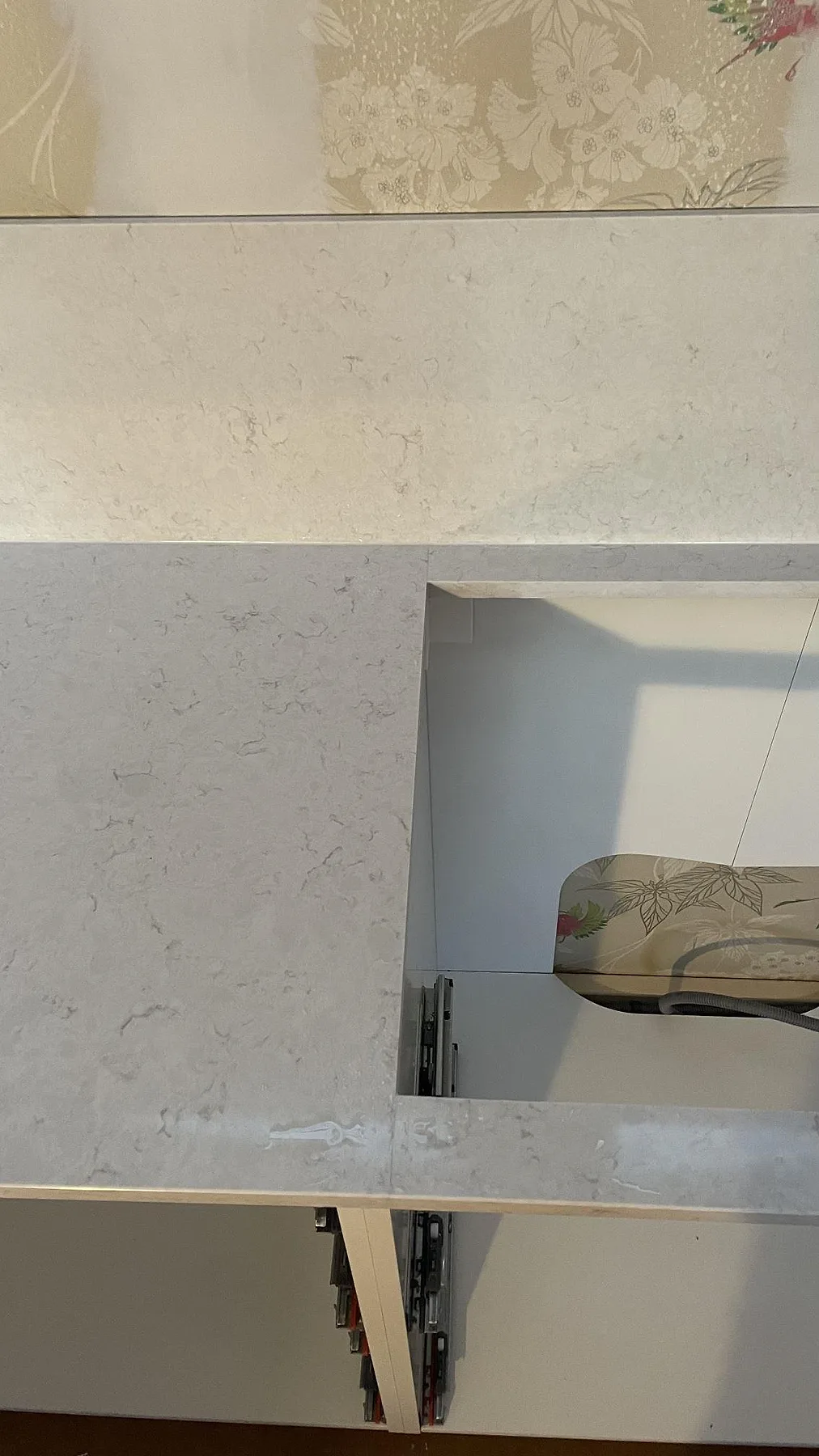 Køkkenbordplade i Silestone Snowy Ibiza, Fjällbacka – billede 4