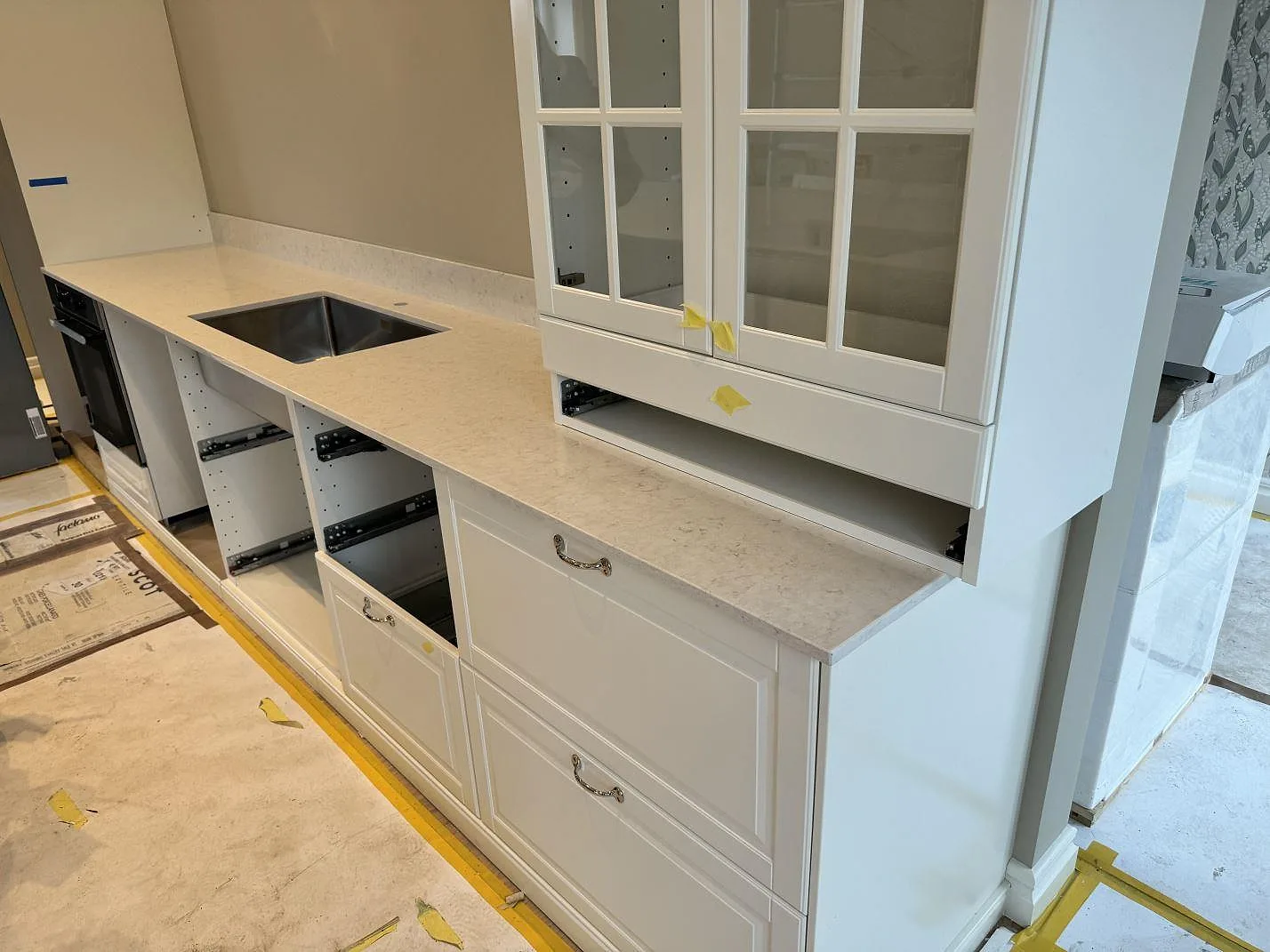 Køkkenbordplade i Silestone Snowy Ibiza, Frillesås – billede 2