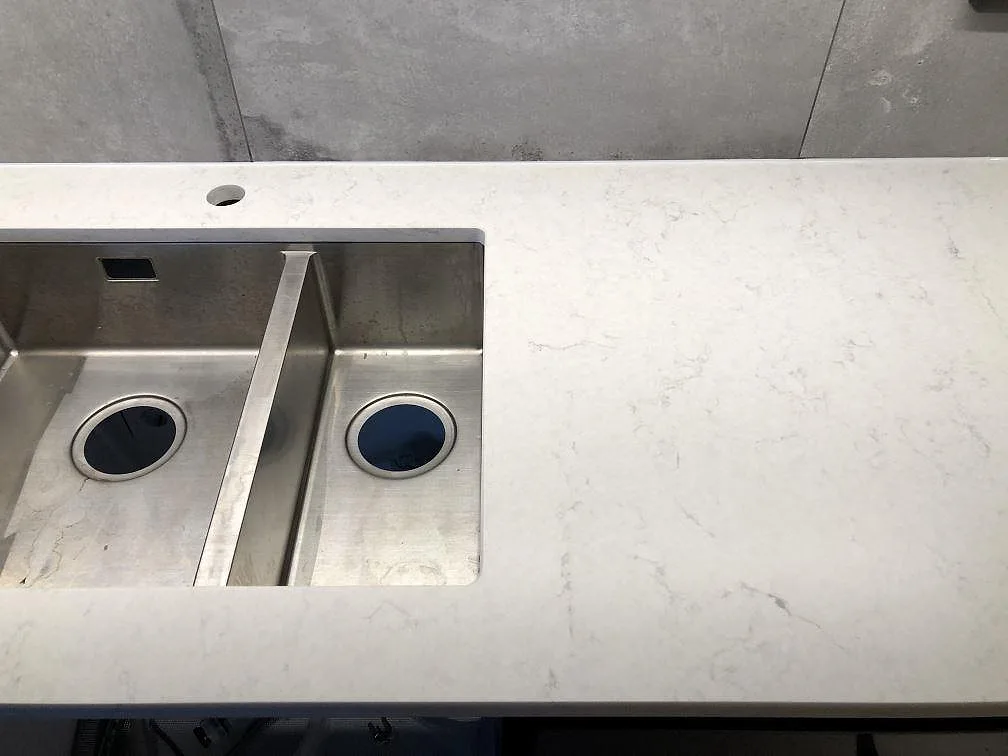 Køkkenbordplade i Silestone Snowy Ibiza, Göteborg – billede 2