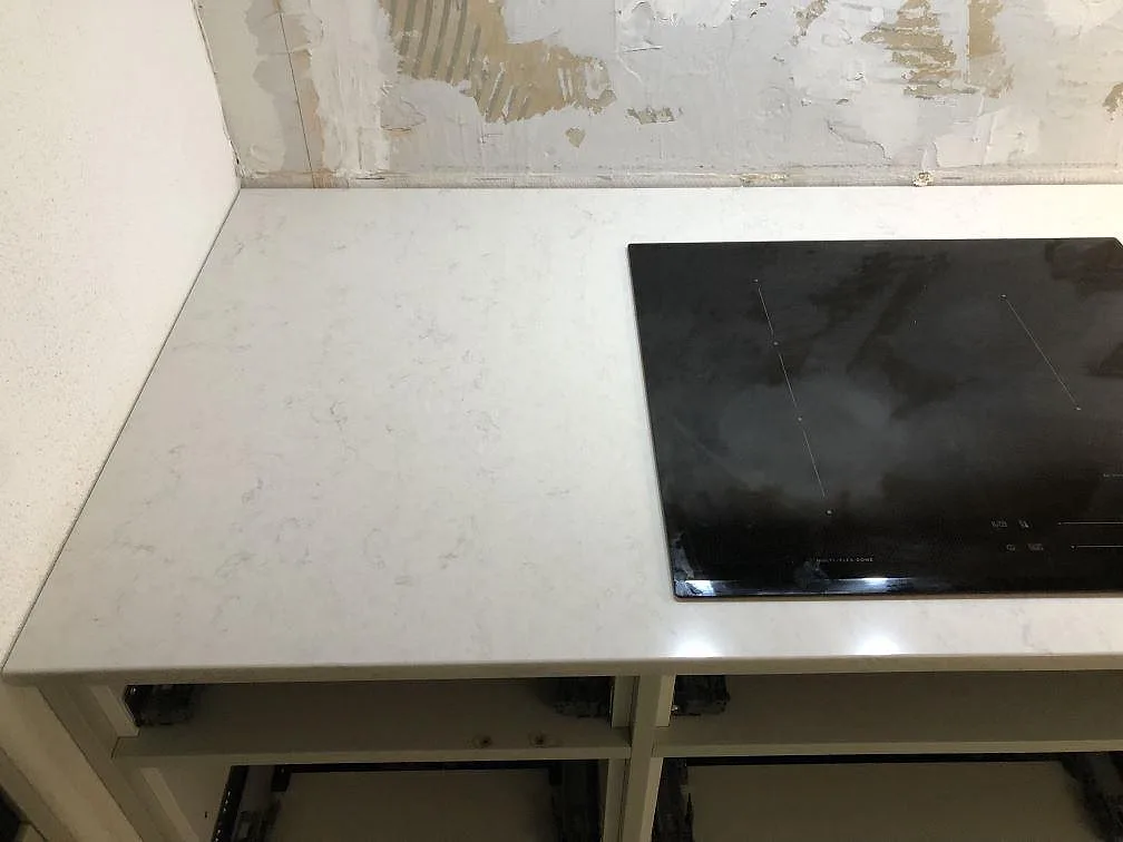 Køkkenbordplade i Silestone Snowy Ibiza, Göteborg – billede 2
