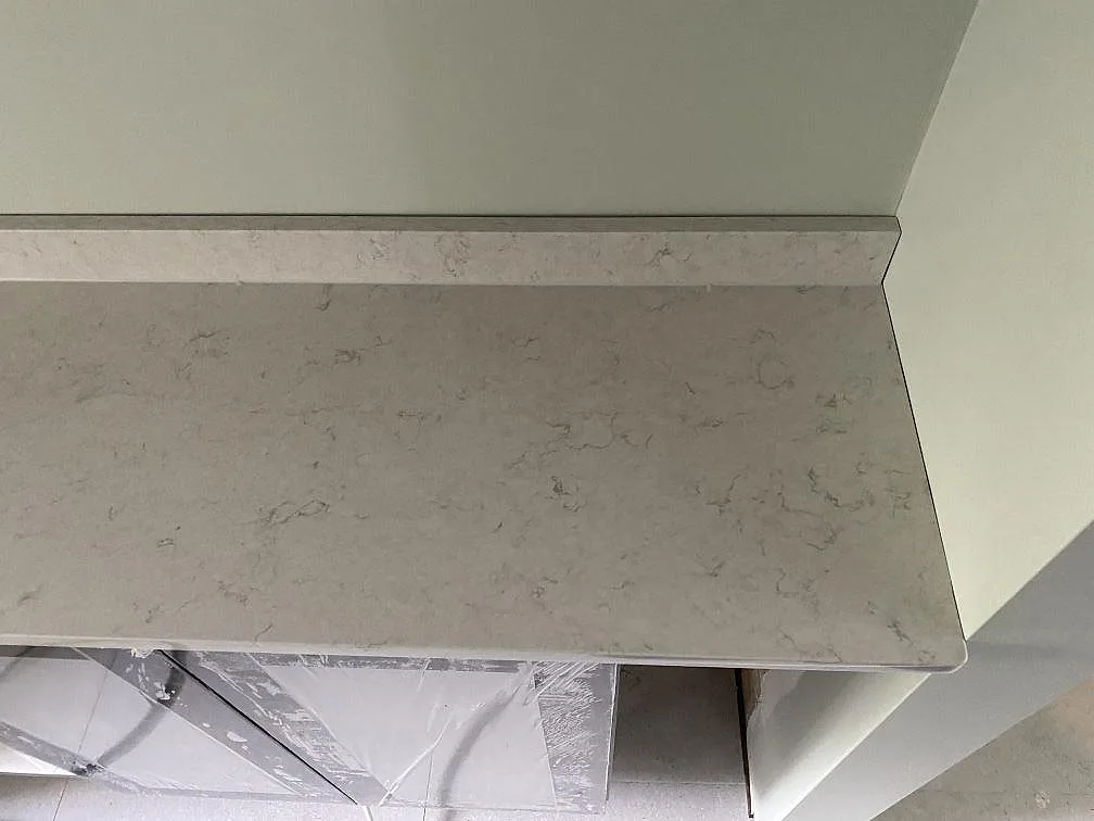 Køkkenbordplade i Silestone Snowy Ibiza, Göteborg – billede 6