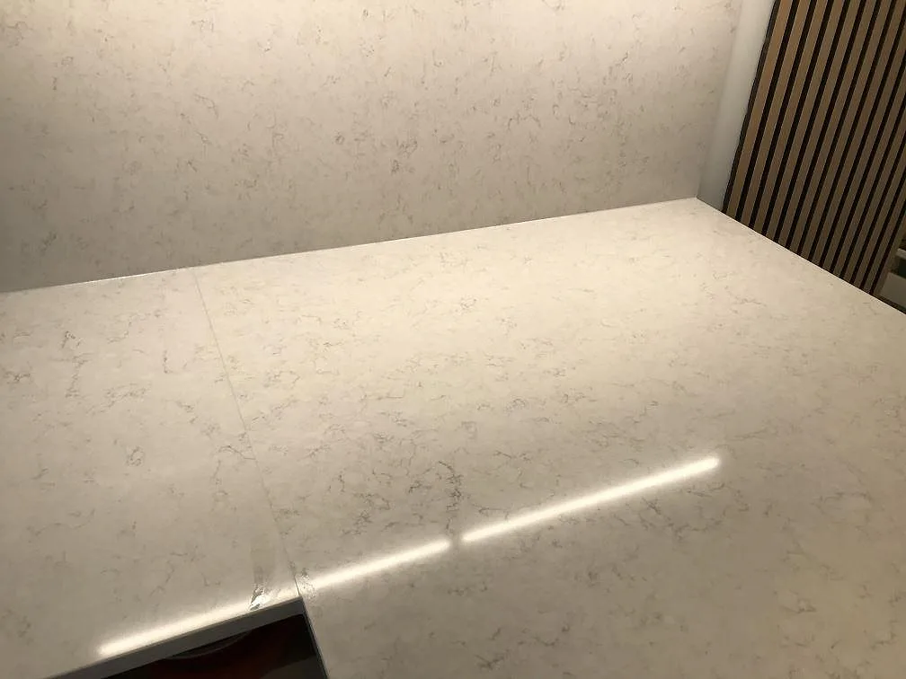 Køkkenbordplade i Silestone Snowy Ibiza, Göteborg – billede 5