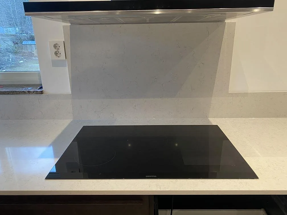 Køkkenbordplade i Silestone Snowy Ibiza, Göteborg – billede 3