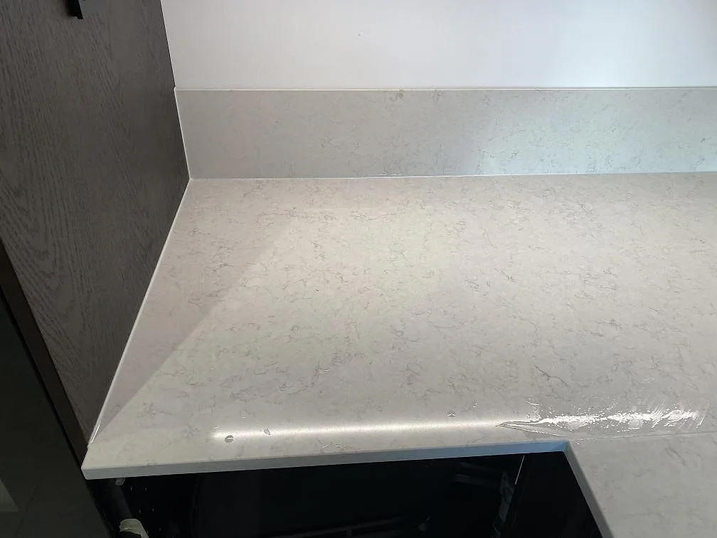 Køkkenbordplade i Silestone Snowy Ibiza, Göteborg – billede 6
