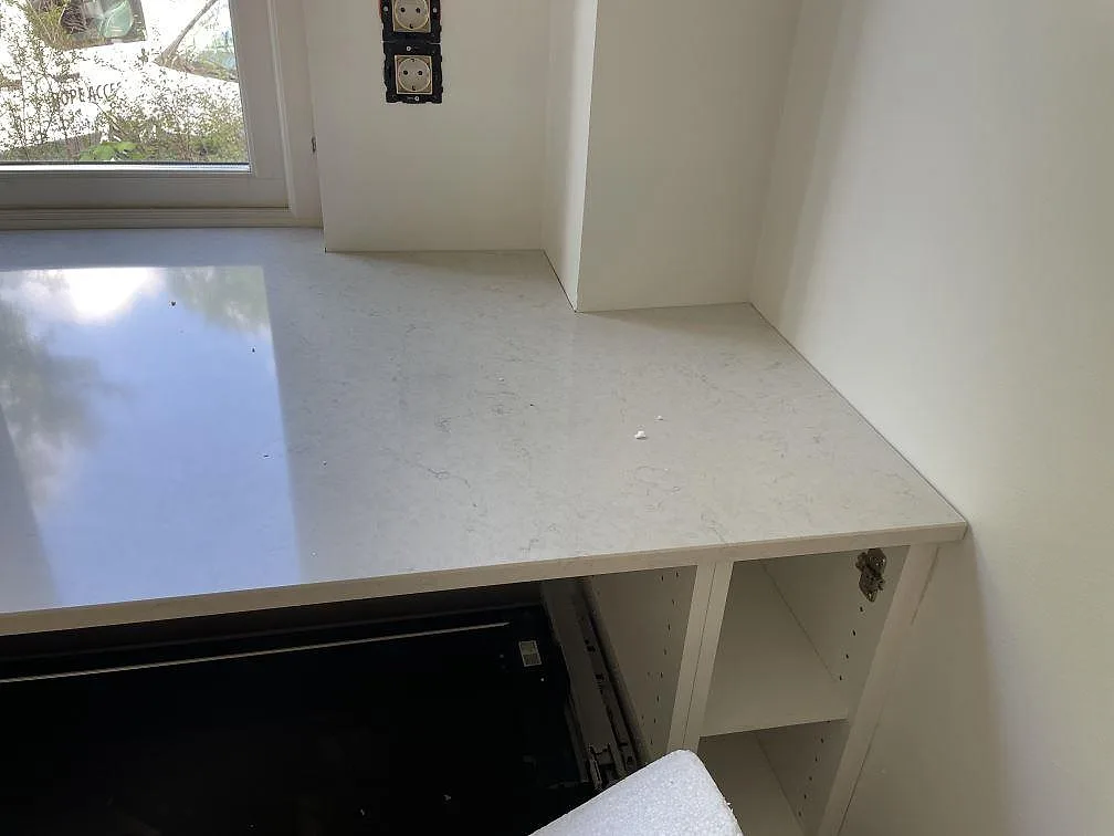 Køkkenbordplade i Silestone Snowy Ibiza, Göteborg – billede 7