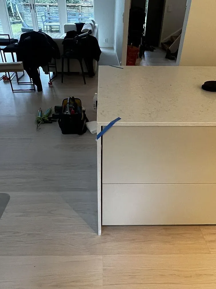 Køkkenbordplade i Silestone Snowy Ibiza, Göteborg – billede 3