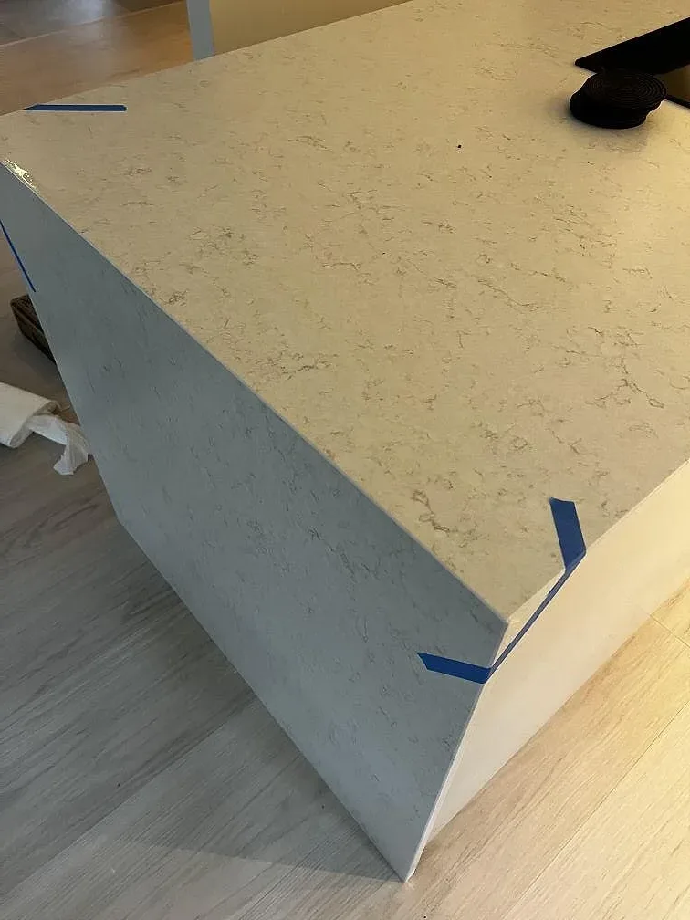 Køkkenbordplade i Silestone Snowy Ibiza, Göteborg – billede 4
