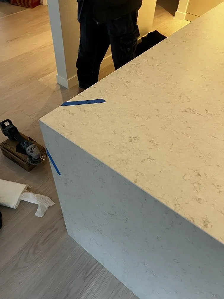 Køkkenbordplade i Silestone Snowy Ibiza, Göteborg – billede 7