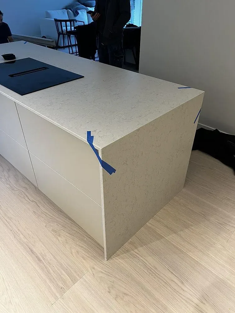 Køkkenbordplade i Silestone Snowy Ibiza, Göteborg – billede 2