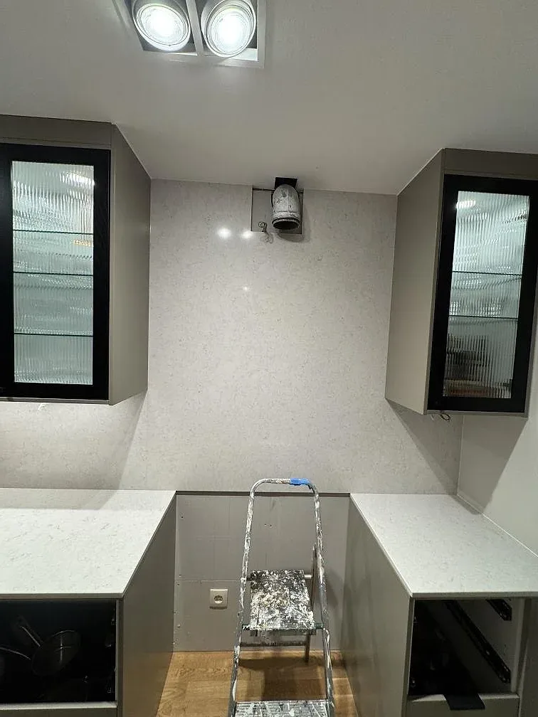 Køkkenbordplade i Silestone Snowy Ibiza, Göteborg – billede 8