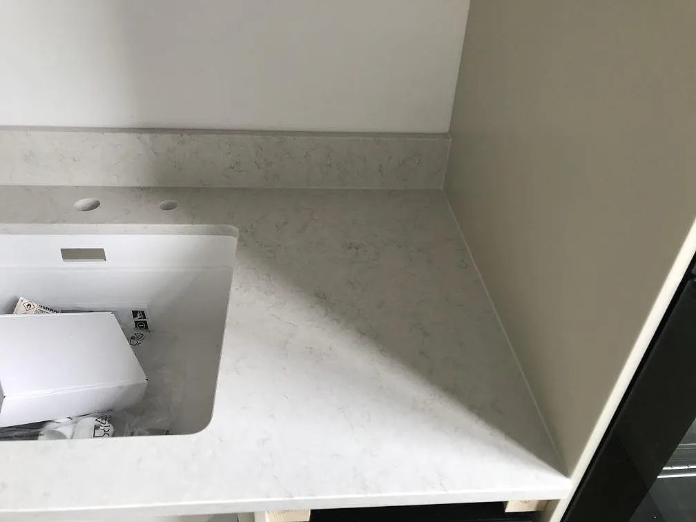 Køkkenbordplade i Silestone Snowy Ibiza, Helsingborg – billede 4