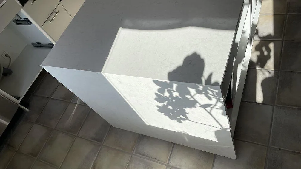 Køkkenbordplade i Silestone Snowy Ibiza, Helsingborg – billede 5