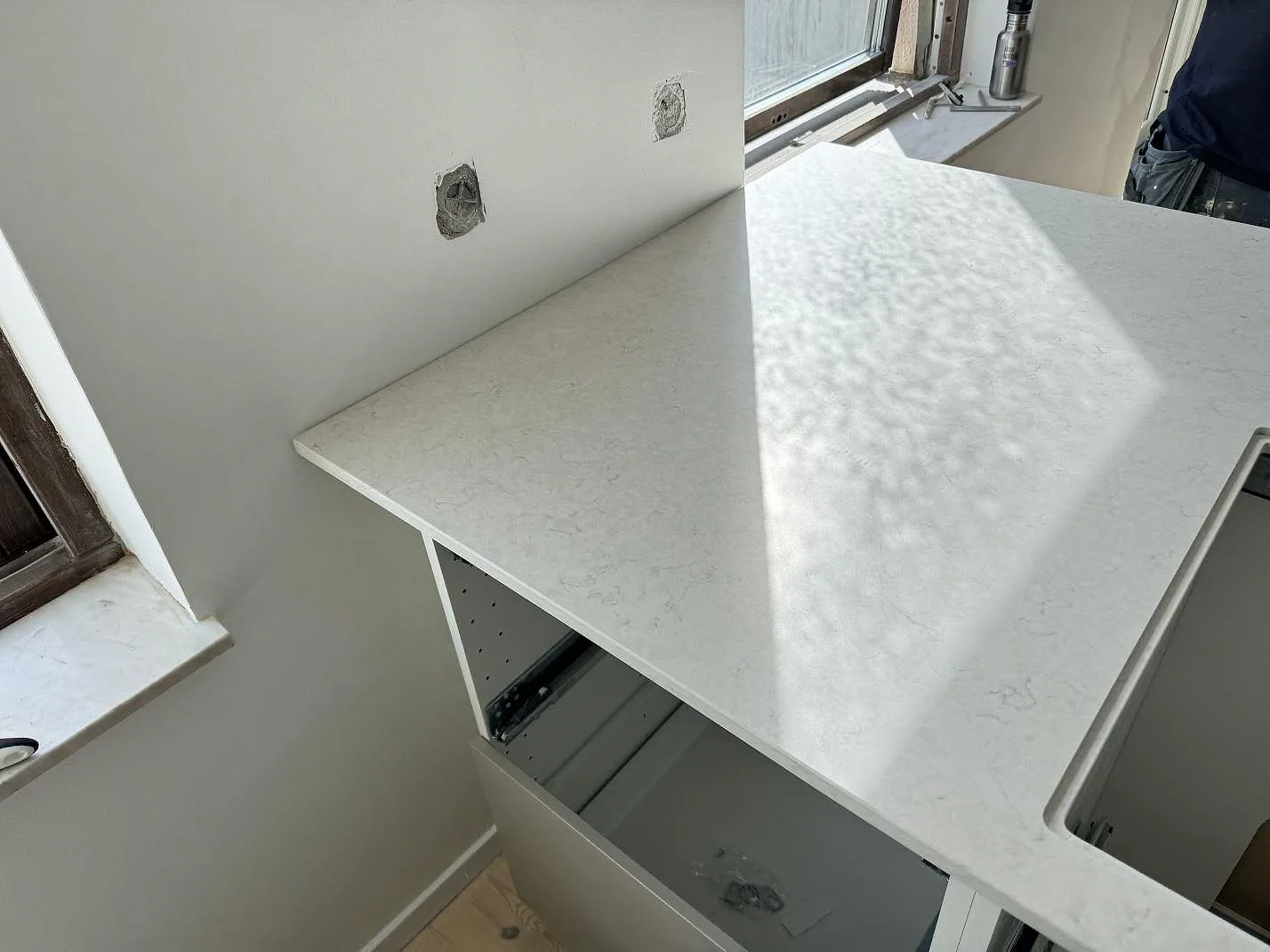 Køkkenbordplade i Silestone Snowy Ibiza, Helsingborg – billede 7