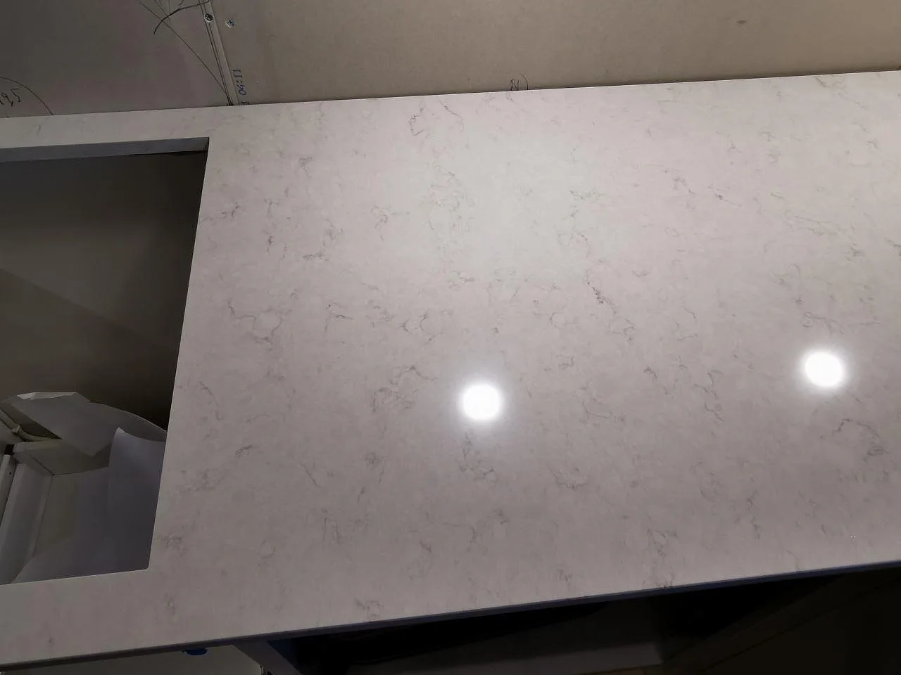 Køkkenbordplade i Silestone Snowy Ibiza, Hindås – billede 4