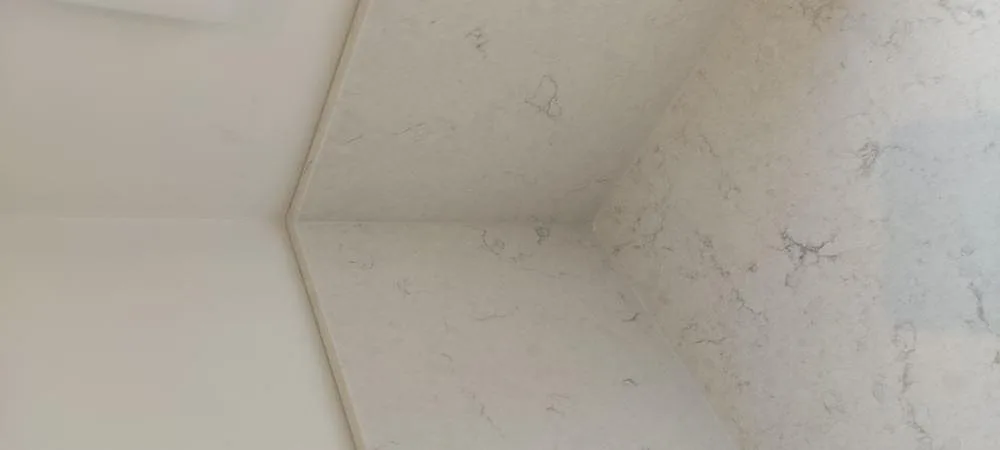 Køkkenbordplade i Silestone Snowy Ibiza, Hjärup – billede 6