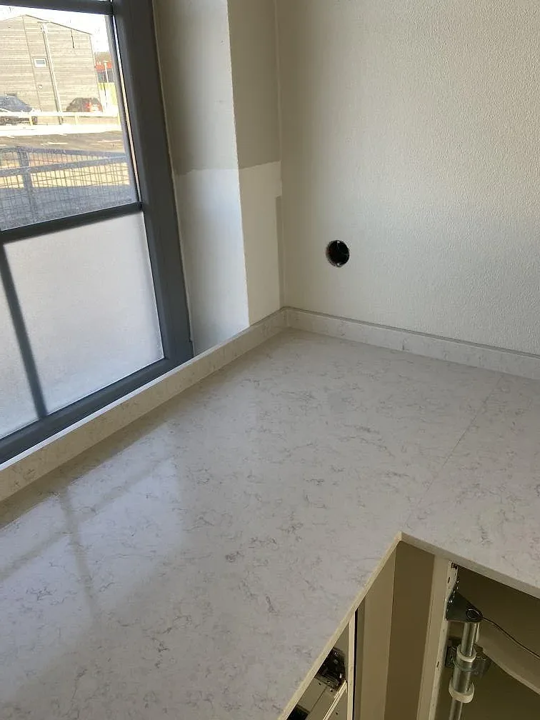 Køkkenbordplade i Silestone Snowy Ibiza, Höör – billede 6