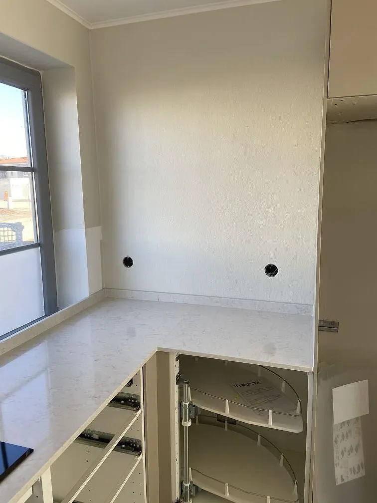 Køkkenbordplade i Silestone Snowy Ibiza, Höör – billede 5