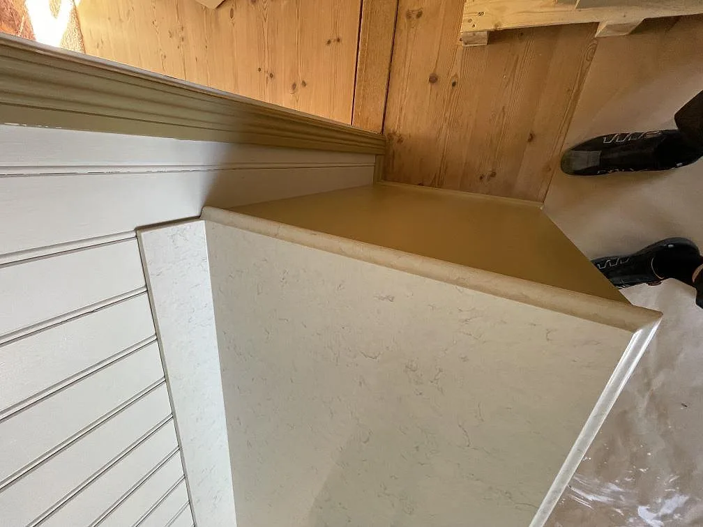 Køkkenbordplade i Silestone Snowy Ibiza, Hudiksvall – billede 2