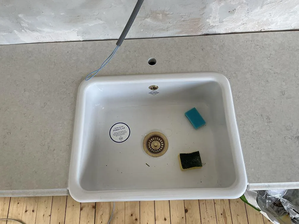 Køkkenbordplade i Silestone Snowy Ibiza, Kågeröd – billede 6