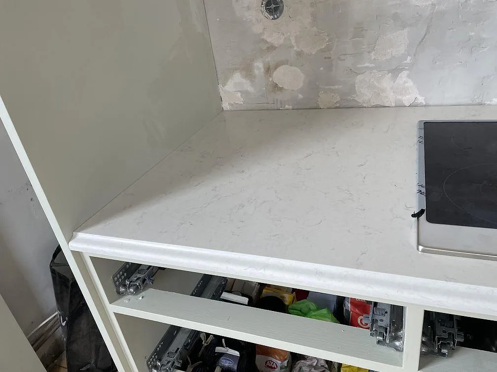 Køkkenbordplade i Silestone Snowy Ibiza, Kågeröd – billede 7