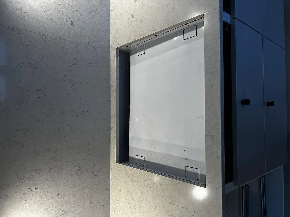 Køkkenbordplade i Silestone Snowy Ibiza, Kalmar – billede 4