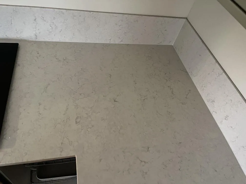 Køkkenbordplade i Silestone Snowy Ibiza, Klagshamn – billede 7
