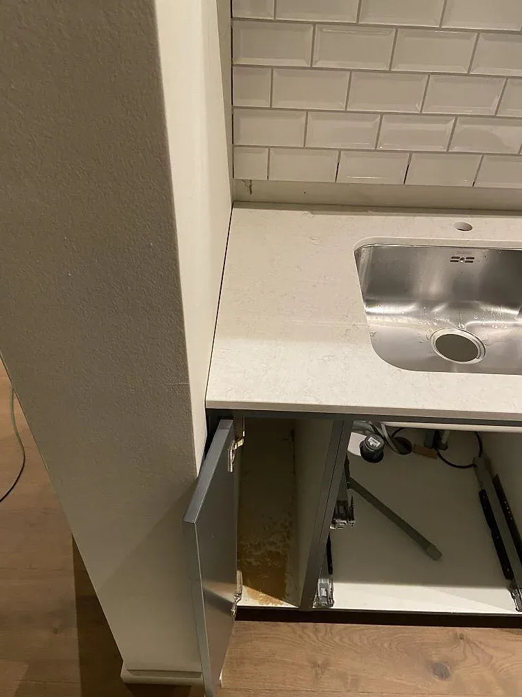 Køkkenbordplade i Silestone Snowy Ibiza, Kullavik – billede 5