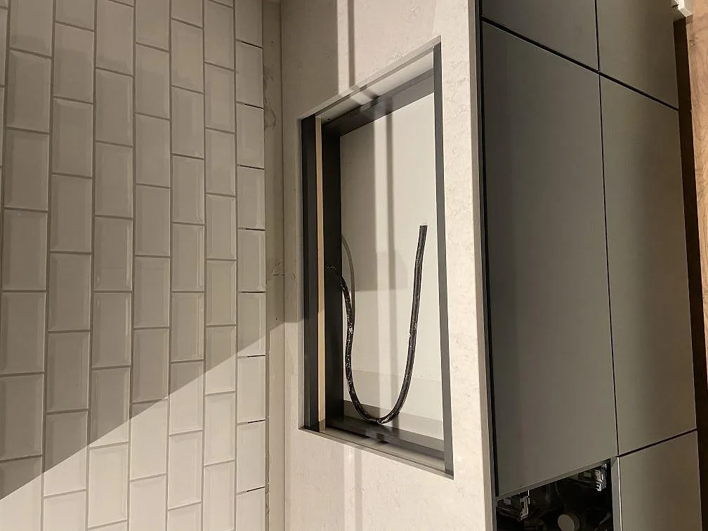 Køkkenbordplade i Silestone Snowy Ibiza, Kullavik – billede 4