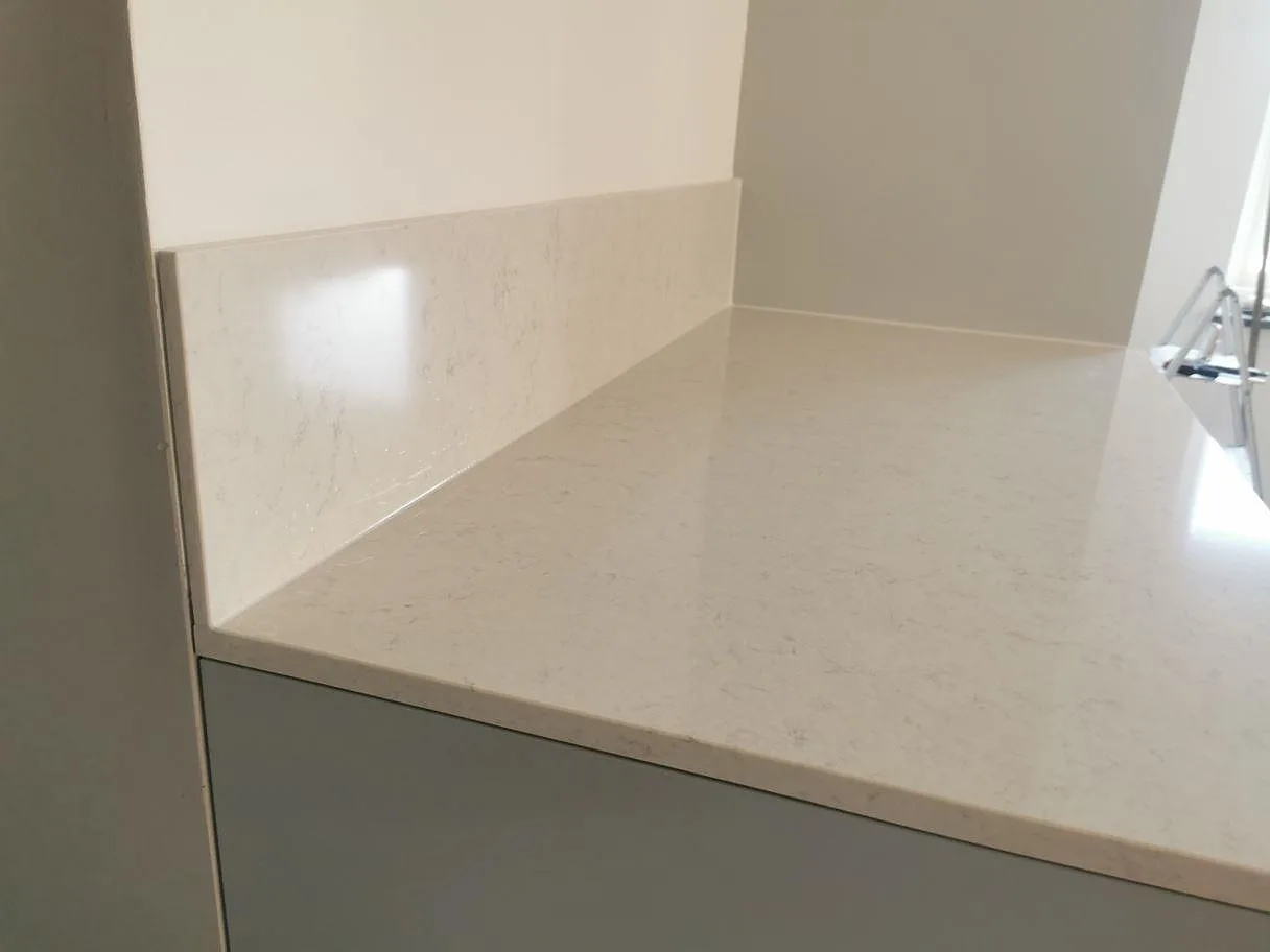 Køkkenbordplade i Silestone Snowy Ibiza, Kungsbacka – billede 6